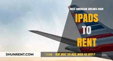 Does American Airlines Offer iPad Rentals for In-Flight Entertainment?