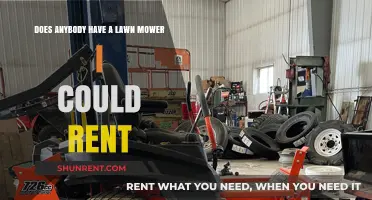 Lawn Mower Rental: Where to Find One Near You