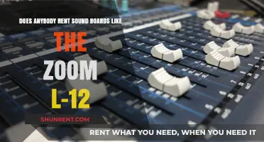 Renting Sound Boards: Zoom L-12 and Beyond
