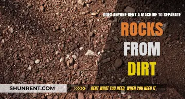 How to Efficiently Separate Rocks from Dirt?