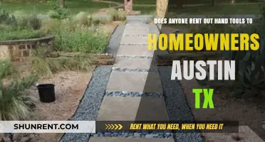 Hand Tool Rentals: Available for Austin, TX Homeowners?