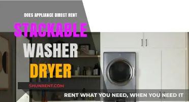 Renting Stackable Washer Dryer: Appliance Direct Options and Benefits