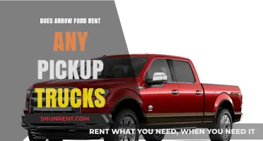 Arrow Ford Pickup Truck Rentals: Availability and Options Explained