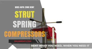 AutoZone Strut Spring Compressor Rentals: Availability and Usage Guide