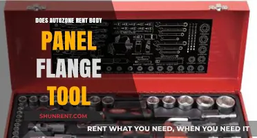 AutoZone Tool Rental: Body Panel Flange Tool Availability Explained