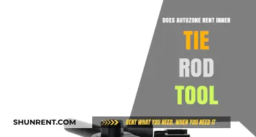 AutoZone's Inner Tie Rod Tool Rental: Availability and Usage Guide