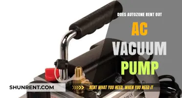 AutoZone AC Vacuum Pump Rental: Availability and Usage Guide