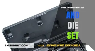 AutoZone Tap and Die Set Rental: Availability and Usage Guide