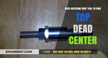 Finding Top Dead Center: AutoZone's Tool Rental Service