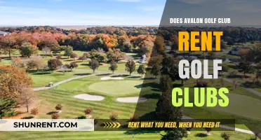 Avalon Golf Club: Golf Club Rental Options and Availability