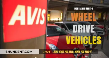 Does Avis Offer 4 Wheel Drive Rentals? Find Out Here