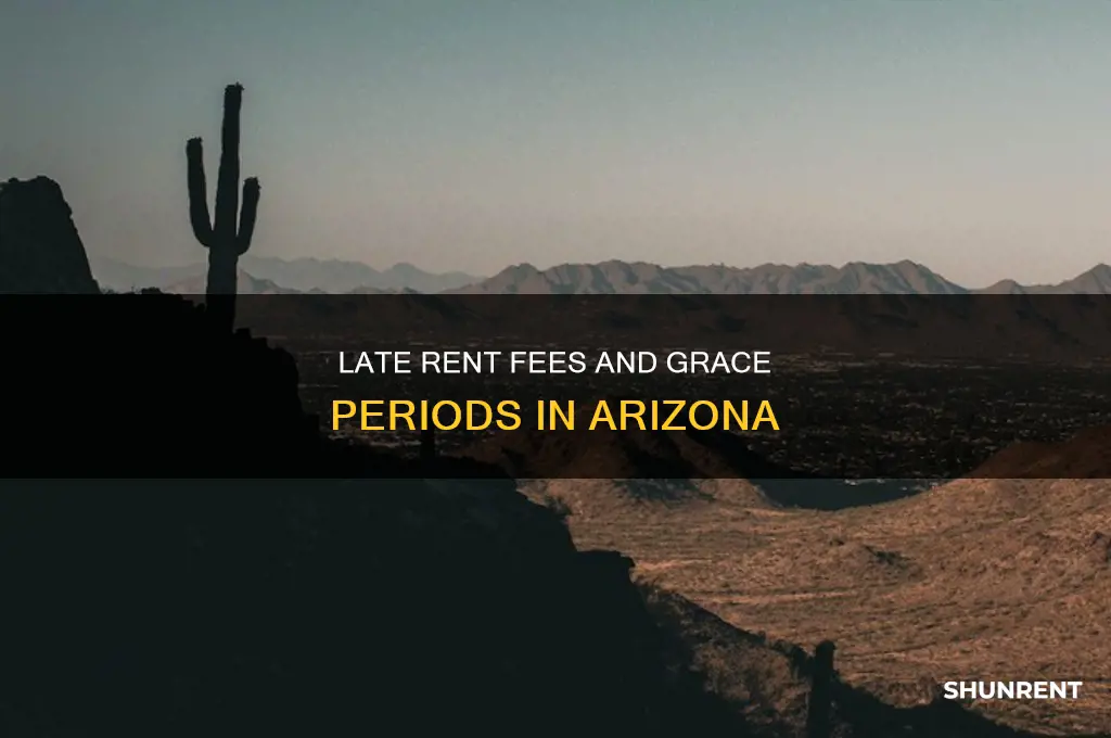 does being two days late on rent affect anything arizona