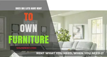 Big Lots: Rent-to-Own Furniture Options for You