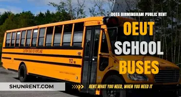 Birmingham Public Schools: Do They Rent Out School Buses?