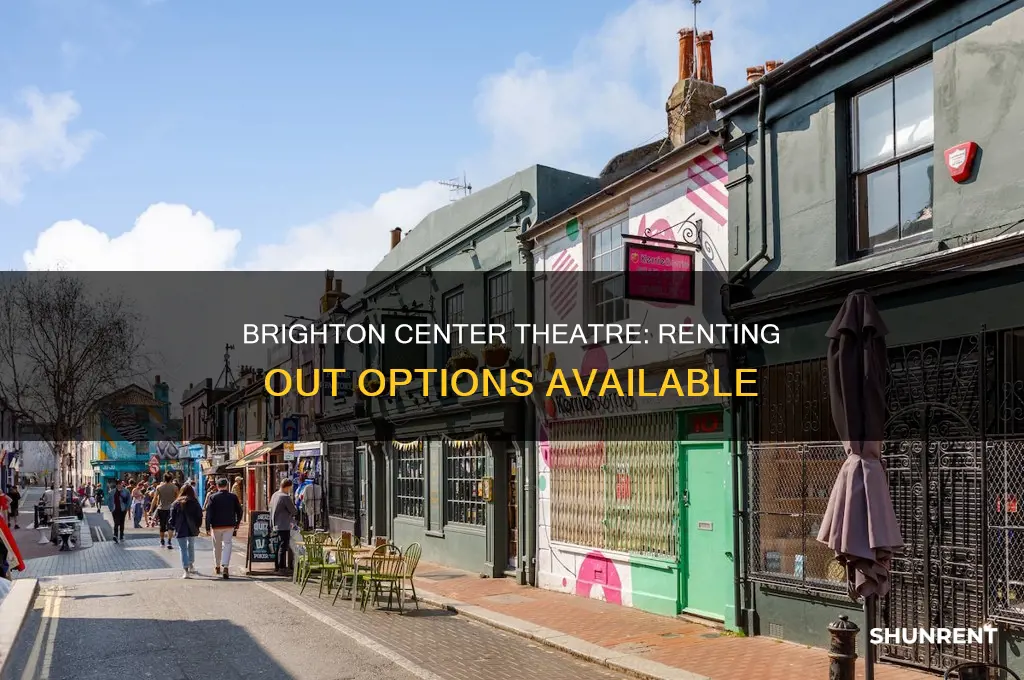 does brighton center for performing arts rent the theatre