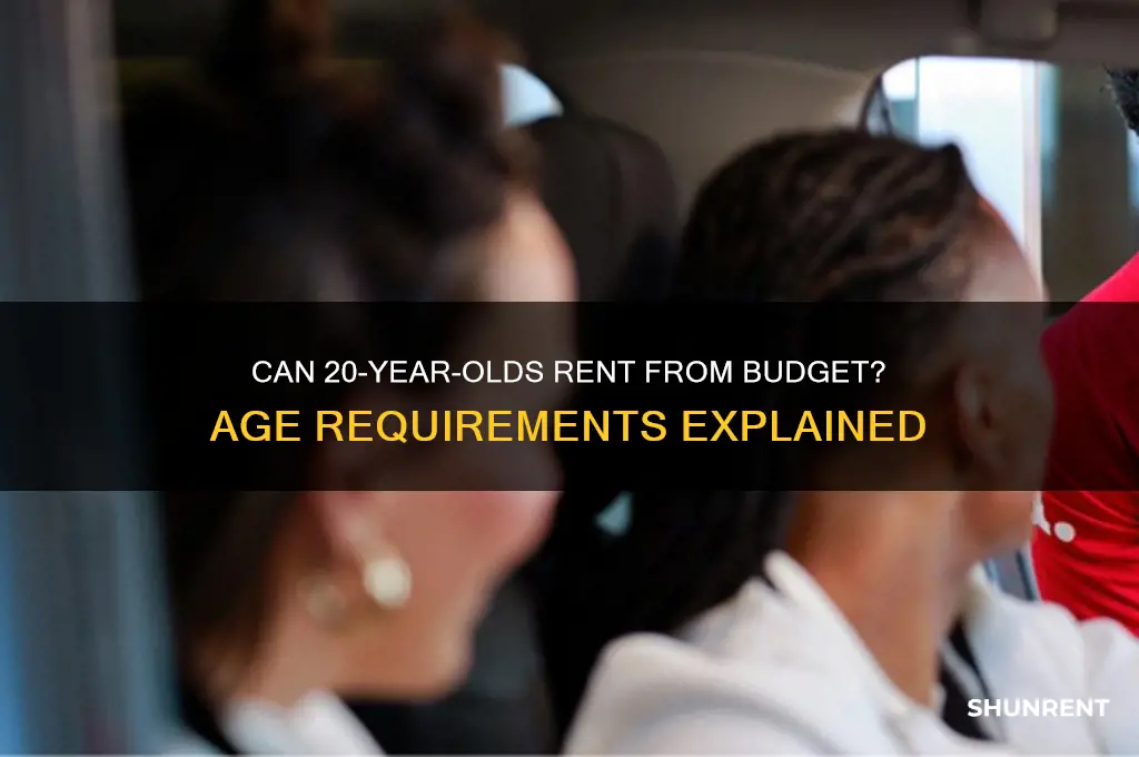 does budget rent to 20 year olds