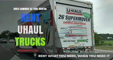 Camden SC Tool Rental: Do They Offer U-Haul Trucks?