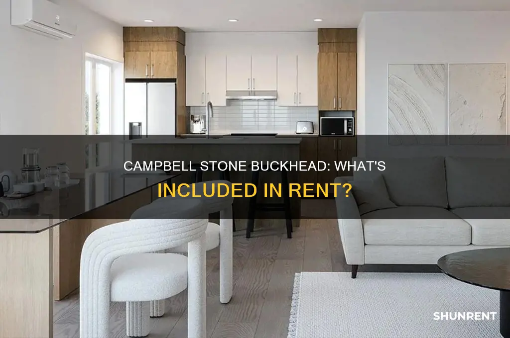 does campbell stone buckhead include cable and utilities in rent