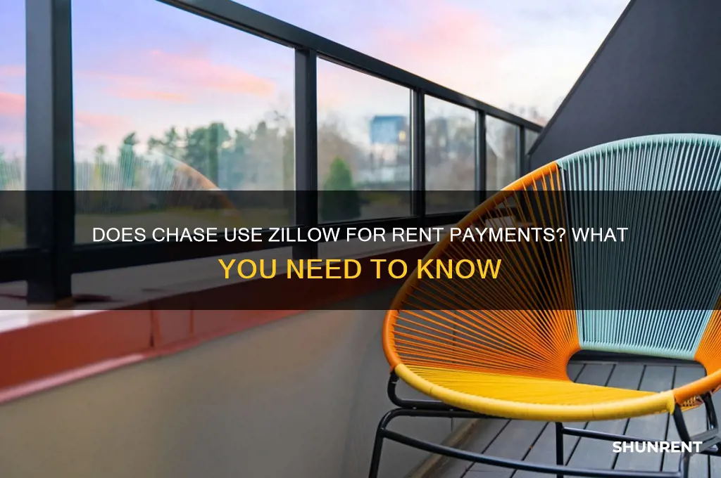 does chase use zillow for rent payments