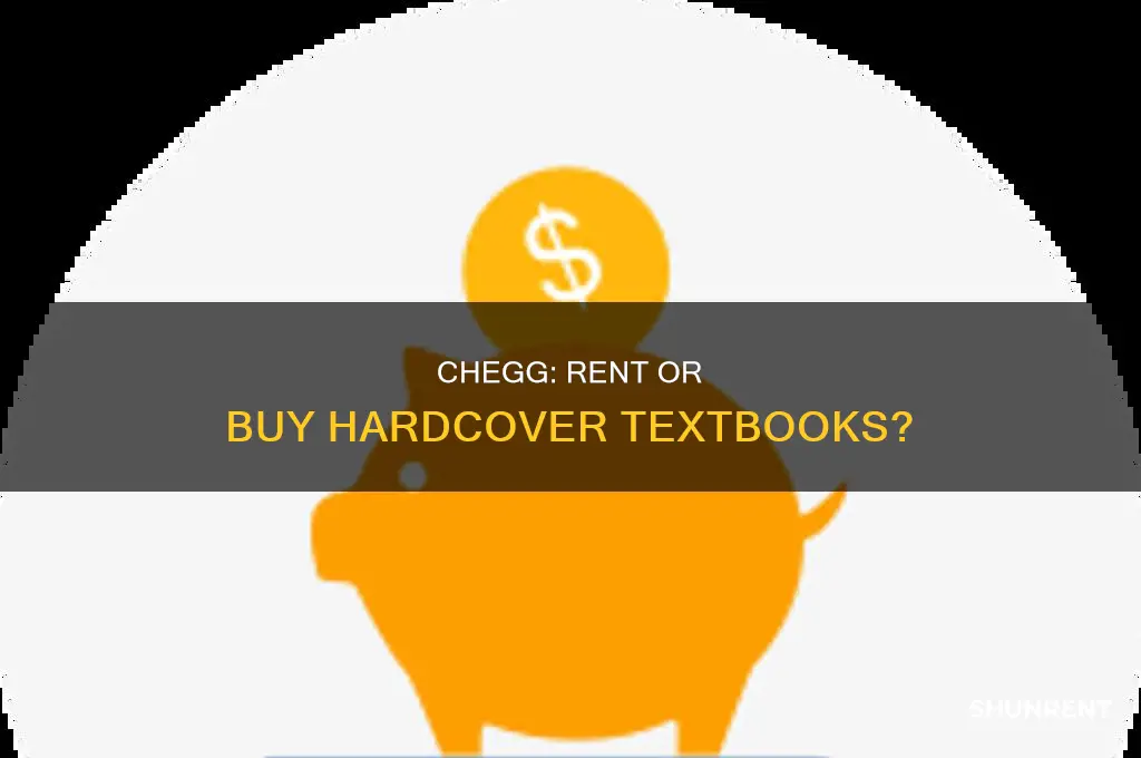 does chegg only rent or sells hard cover books