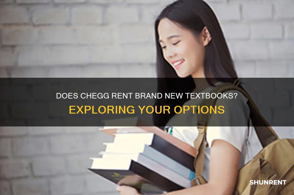 does chegg rent brand new text books