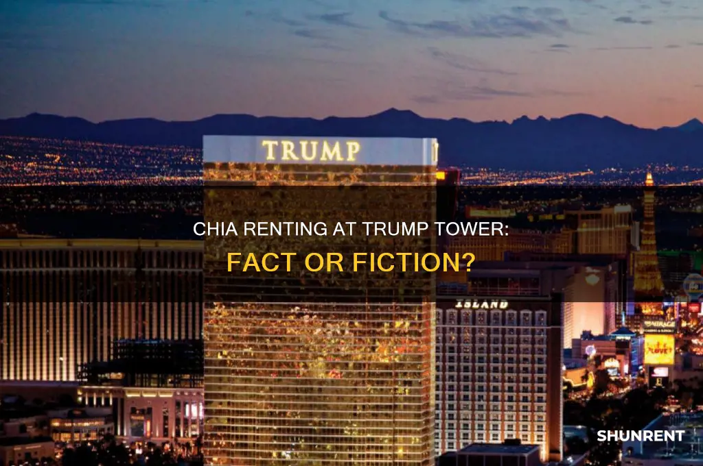 does chia rent floors at trump tower