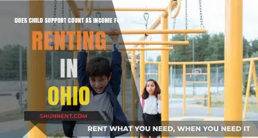 Child Support Income: Renting in Ohio