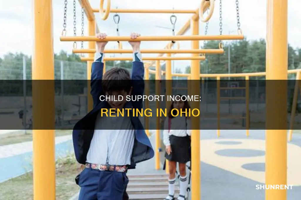 does child support count as income for renting in ohio