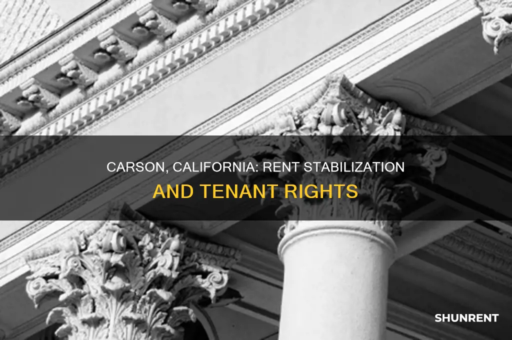 does city of carson california have rent stabilization