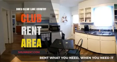 Clear Lake Country Club Rental Options: What Areas Are Available?