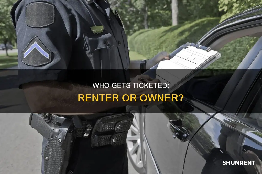 does code enforcement ticket the renter or owner