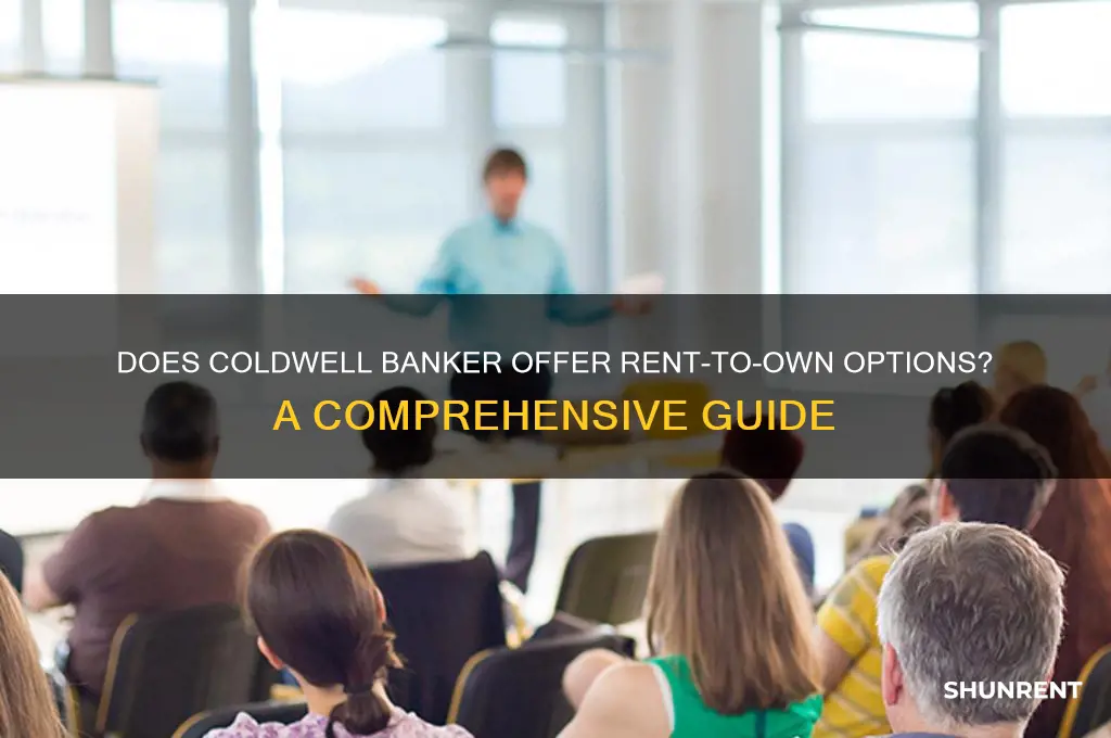 does coldwell banker do rent to own