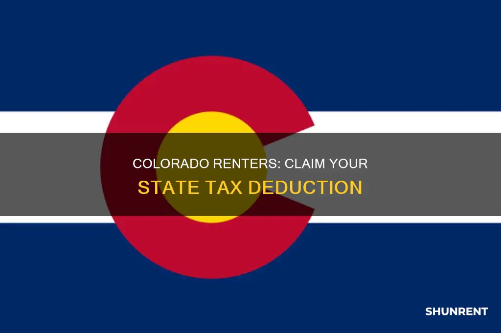 does colorado state have a rent deduction for income taxes