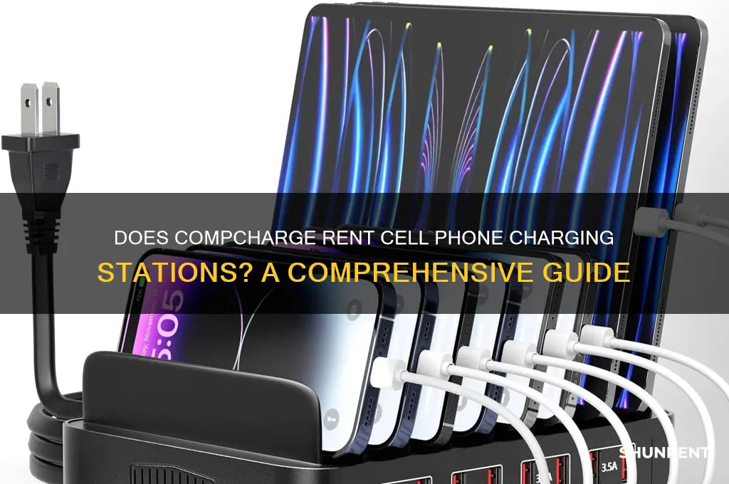 does compcharge rent cell phone charging stations