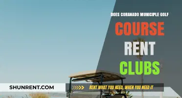 Coronado Municipal Golf Course Club Rentals: Everything You Need to Know