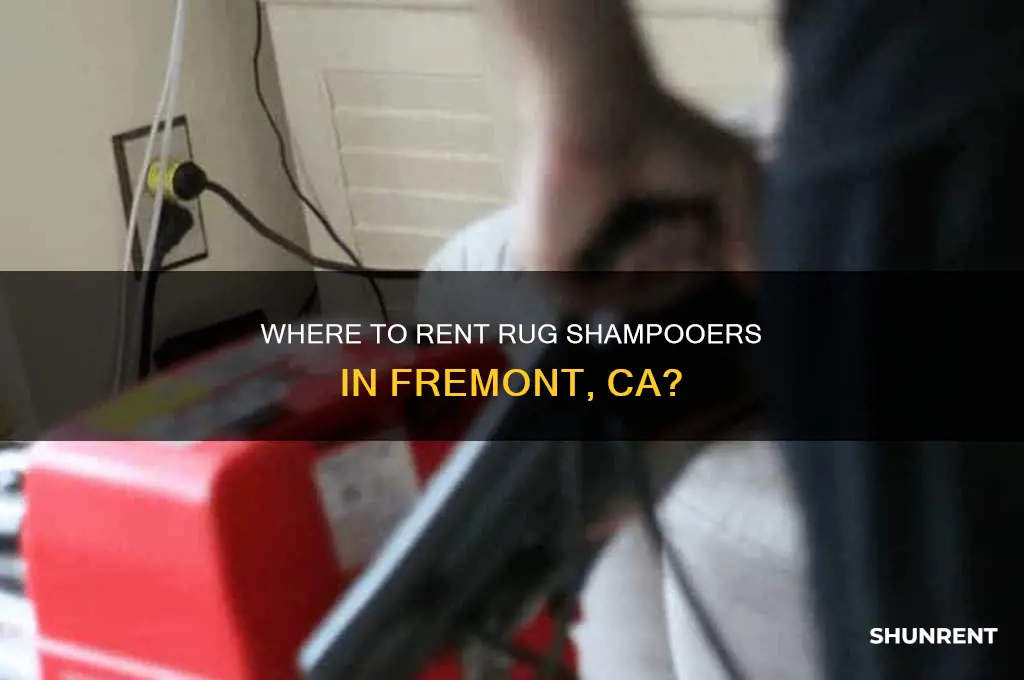 does cresco in fremont ca rent rug shampooers
