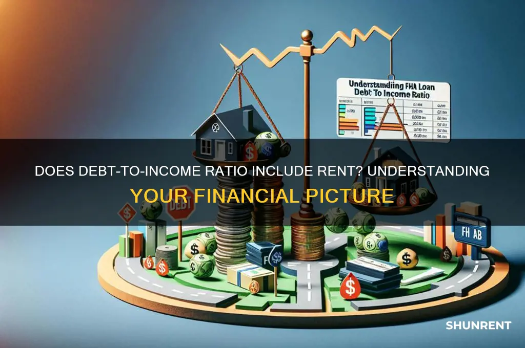 does debt to income ratio include rent
