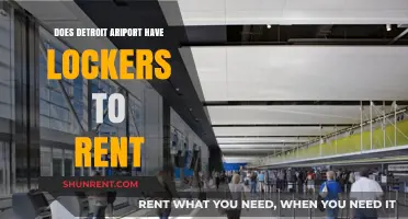 Traveling Light: Are There Lockers Available at Detroit Airport?