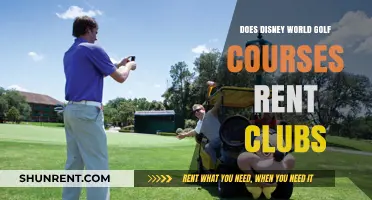 Disney World Golf Courses: Club Rentals Available for Visitors?