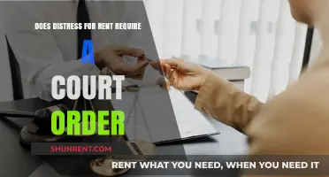 Distress for Rent: Court Order Needed?