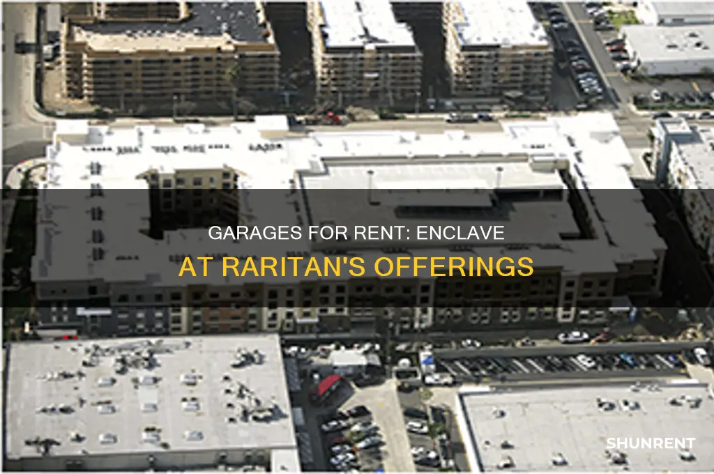 does enclave at raritan have garages for rent