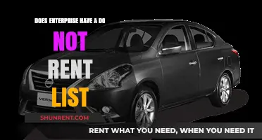 Enterprise's Do Not Rent List: What You Need to Know