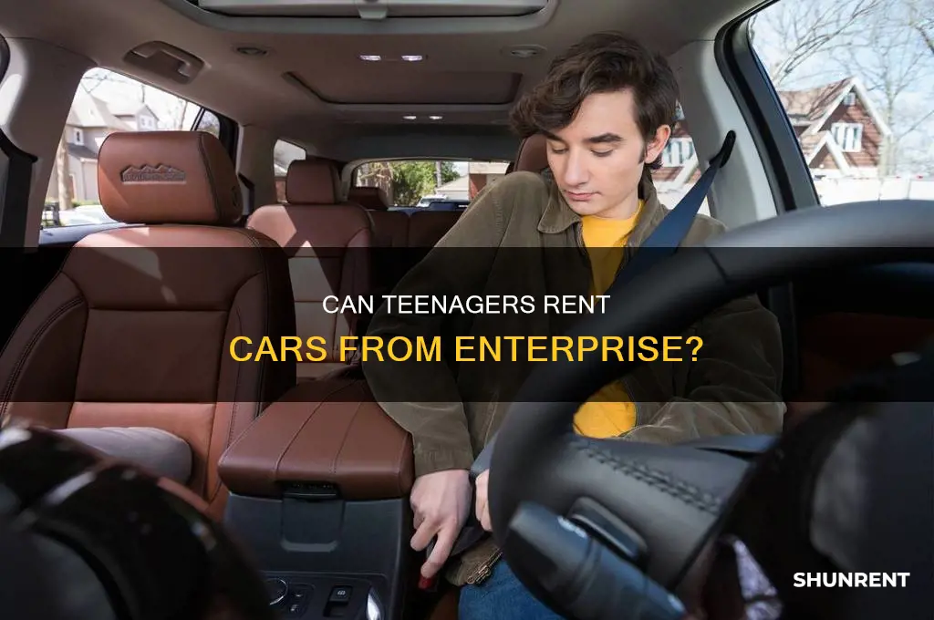 does enterprise let 18 year olds drive rented