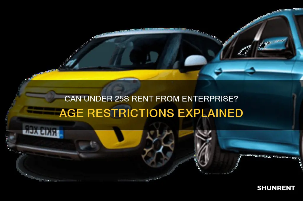 does enterprise let you rent under 25
