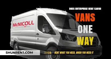 Can You Rent Cargo Vans One-Way from Enterprise?