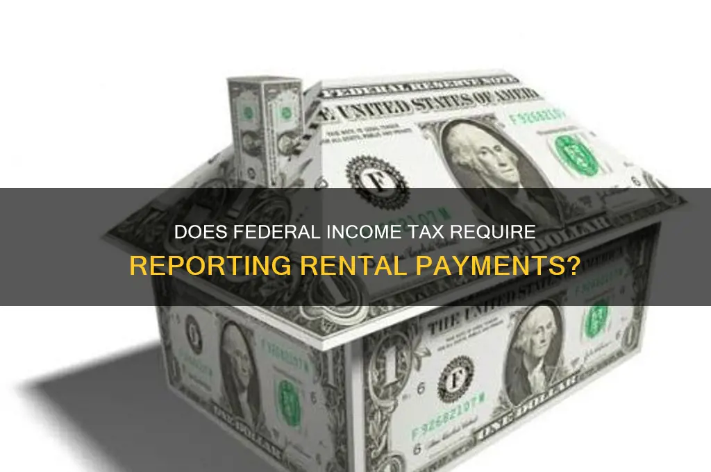 does federal income tax ask about rent