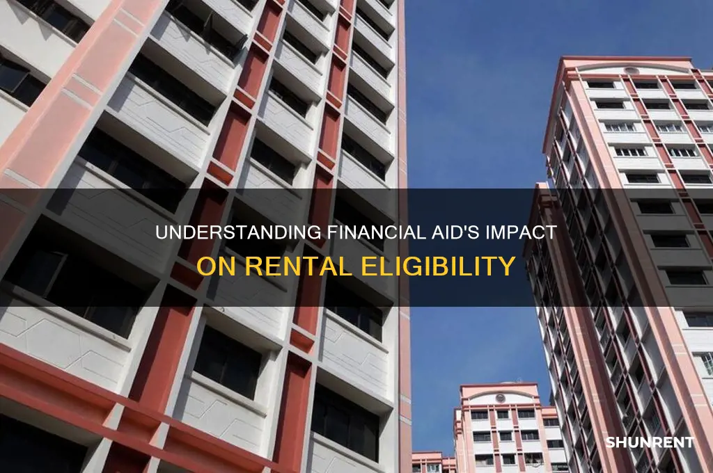 does financial aid count as income for renting