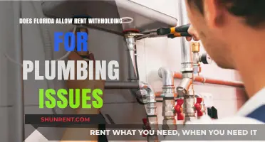 Florida Rent Withholding: Plumbing Issues and Your Rights