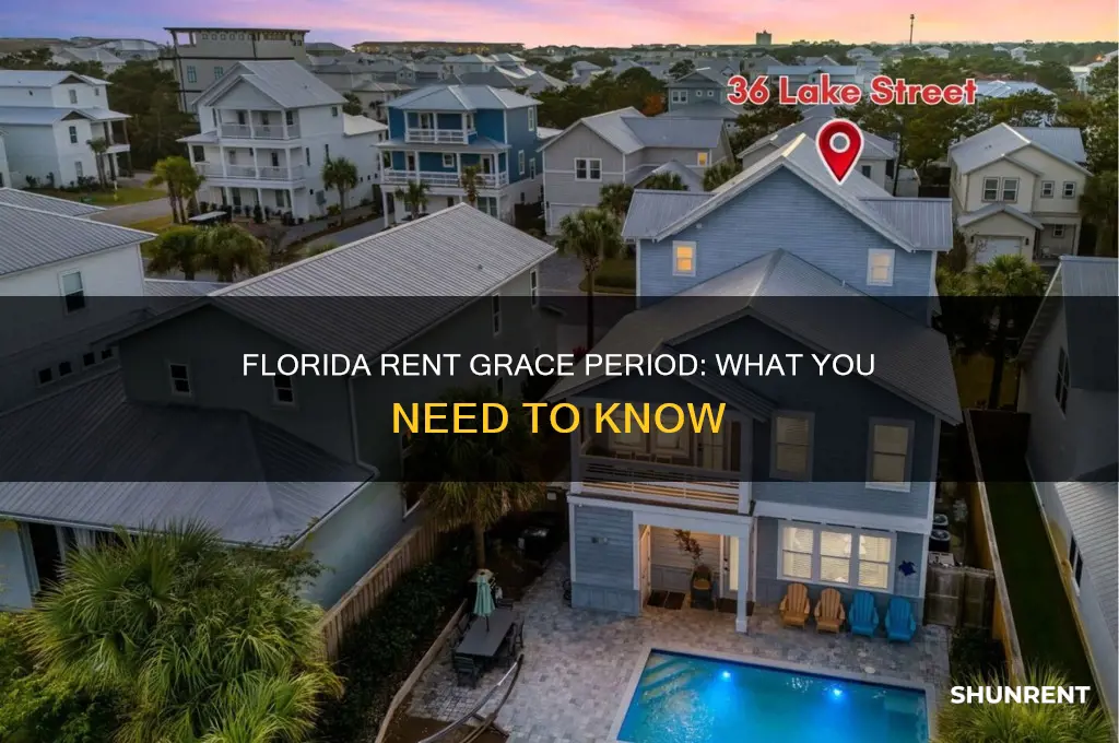 does florida have a grace period for rent due