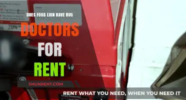 Renting Rug Doctors: Food Lion's Available Services